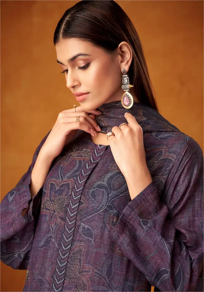 Aarohi By Itrana Sahiba Muslin Silk Digital Printed Dress Material Wholesale Shop In Surat